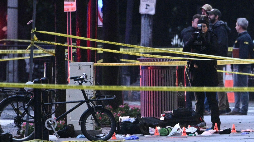 Trump confirmed the death of the attacker at the White House and praised the Secret Service for preventing another attack.