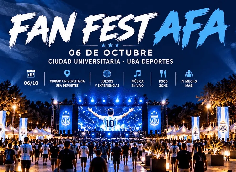 La AFA organizará un Fan Fest para el último partido de Messi con la Selección Argentina