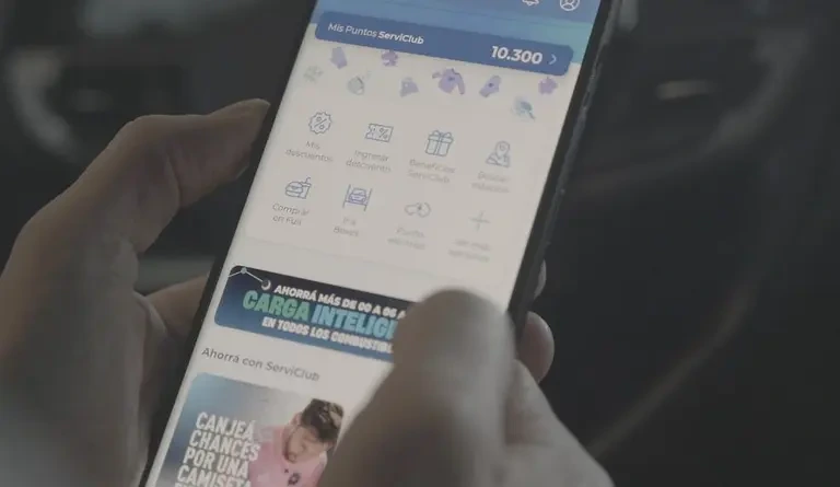La app de YPF.