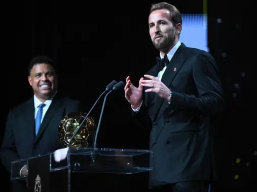 Harry Kane ganó el Balón de Oro Masculino 2026