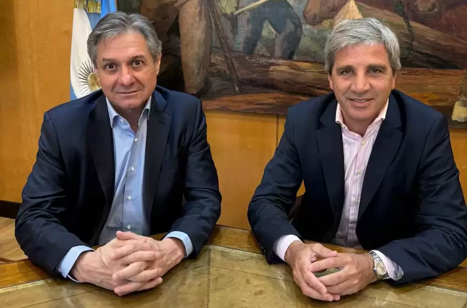 Jose Luis Daza y Luis Caputo