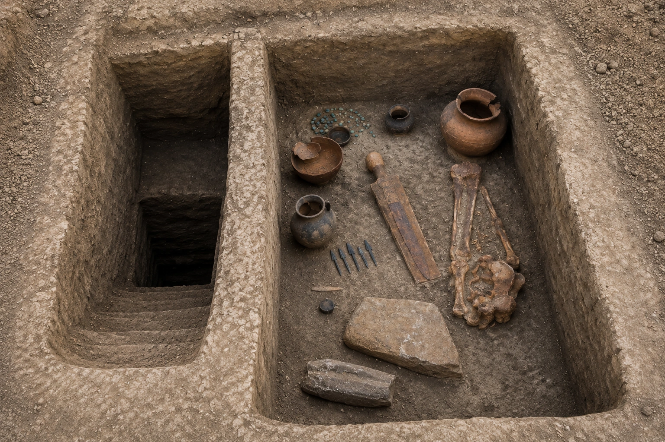 Descubren tumba escita del siglo III a.C. en Moldavia