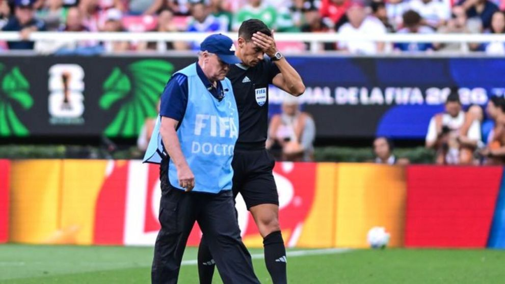 Tello se lesionó en tiempo extra entre República Democrática del Congo y Jamaica