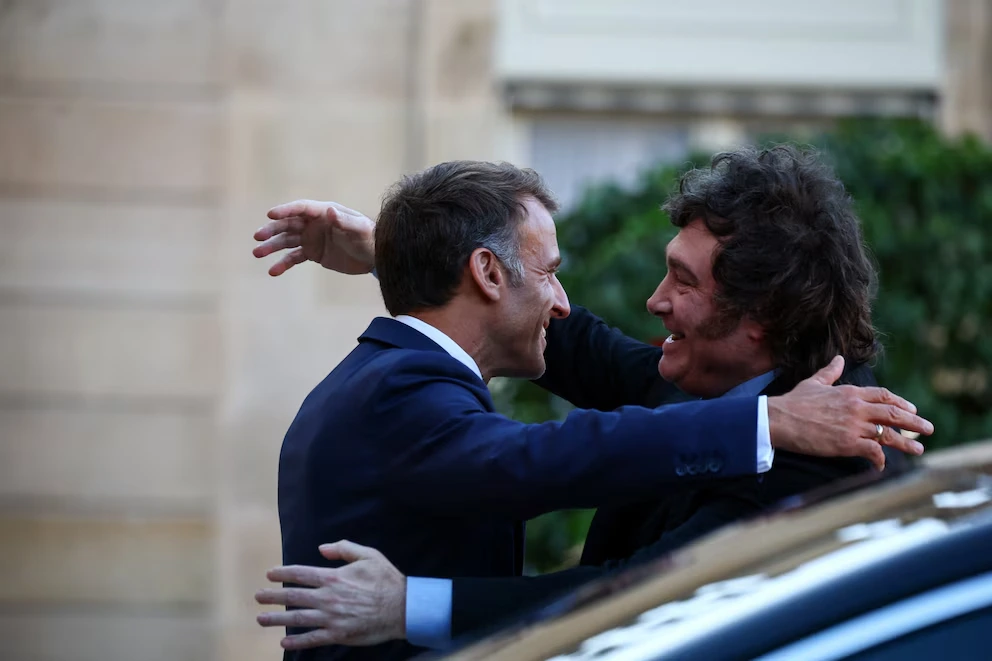 Milei y Macron