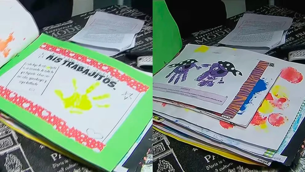 El informe escolar fue redactado por la docente de Ángel, Sandra Jaramillo