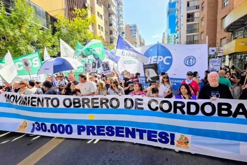 Córdoba: la movilización de a CGT genera caos y cortes en el centro