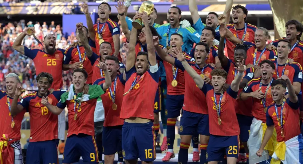 Spain took the top spot in the FIFA Ranking from Argentina