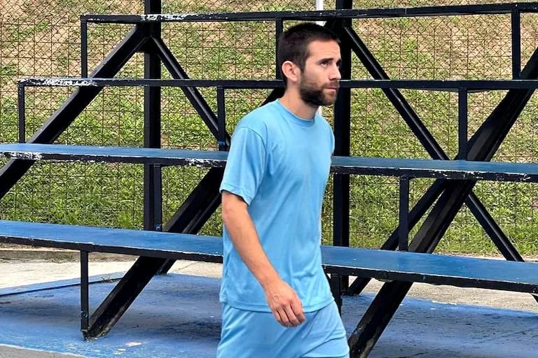 Nahuel Gallo in Venezuela.