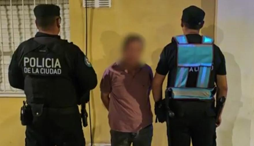 El boliviano detenido.