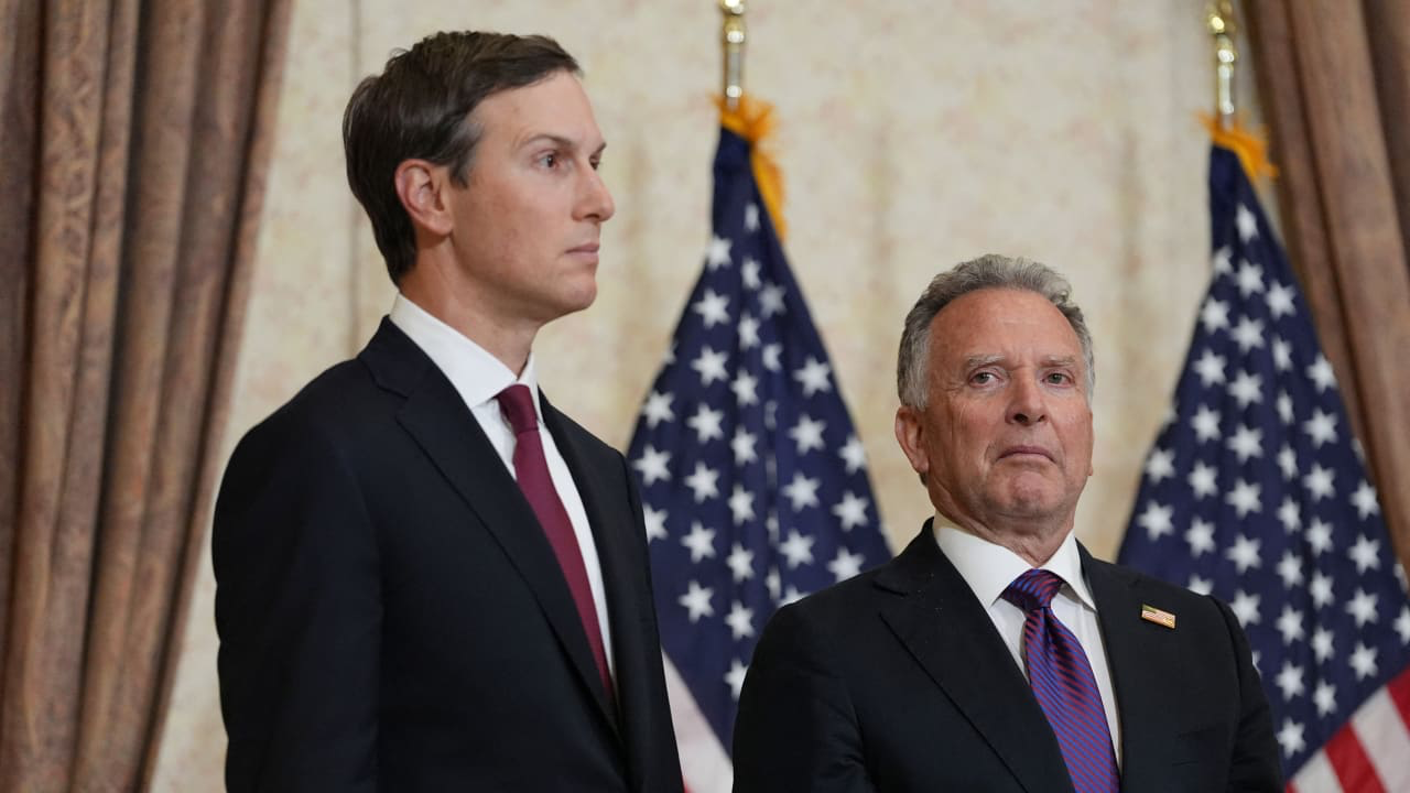 Steve Witkoff and Jared Kushner, the negotiators on the U.S. side.