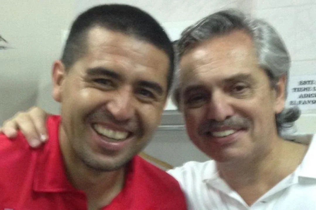 Román Riquelme and Alberto Fernández