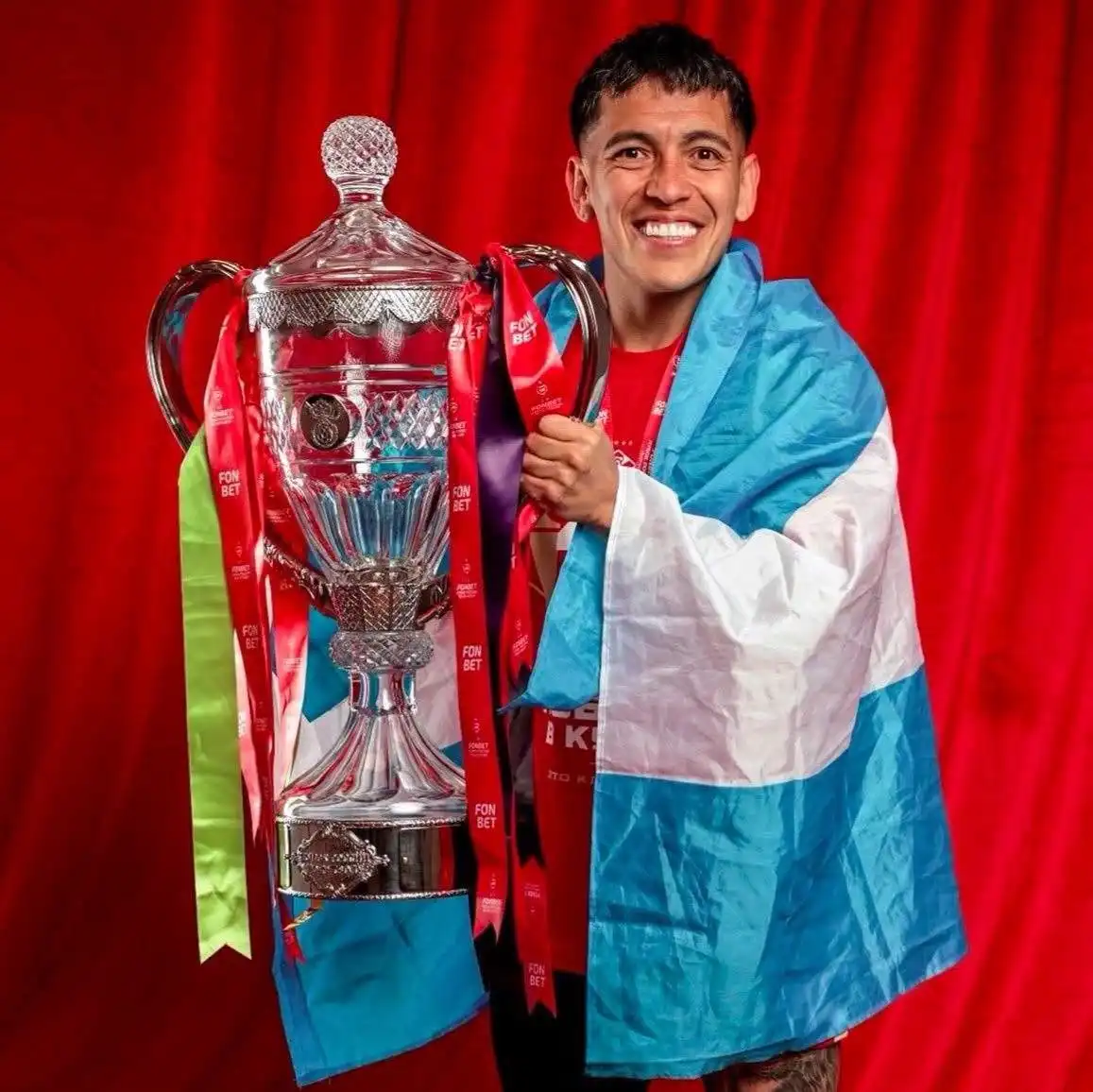Esequiel barco es una de las figuras del Spartak de Moscú