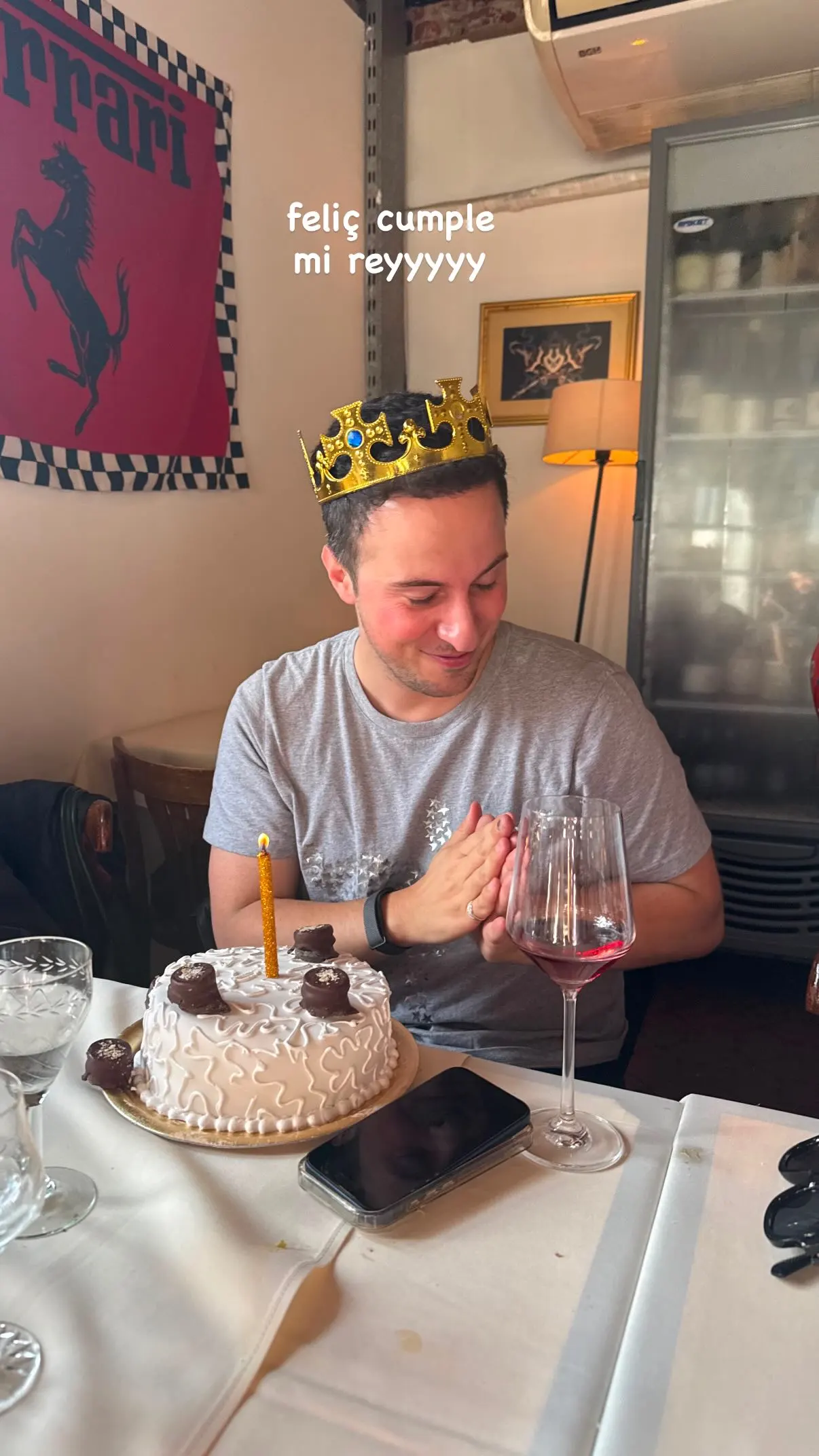 El amigo de Rosalía que cumplía años
