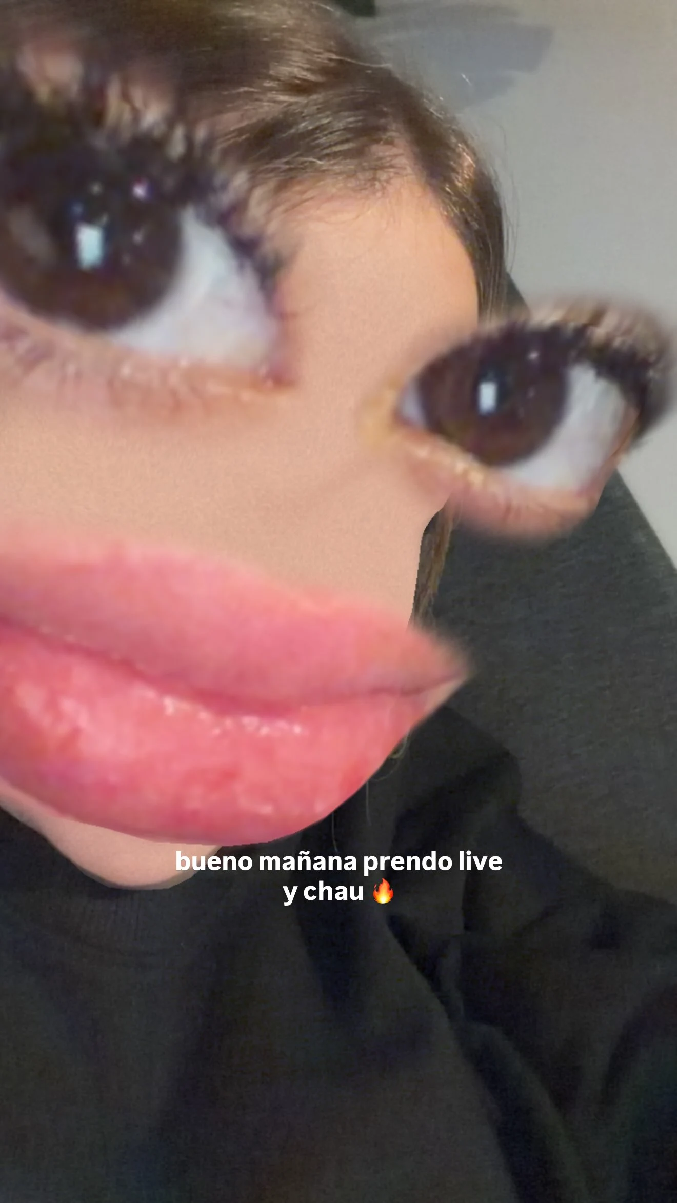 La joven amenazó a Tuli con contar la verdad en un live