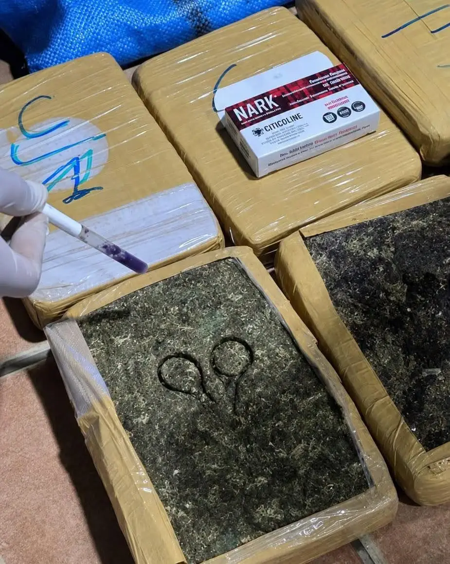 They found 86.55 kilos of marijuana in the bus that was going to use São Paulo in Bolivia