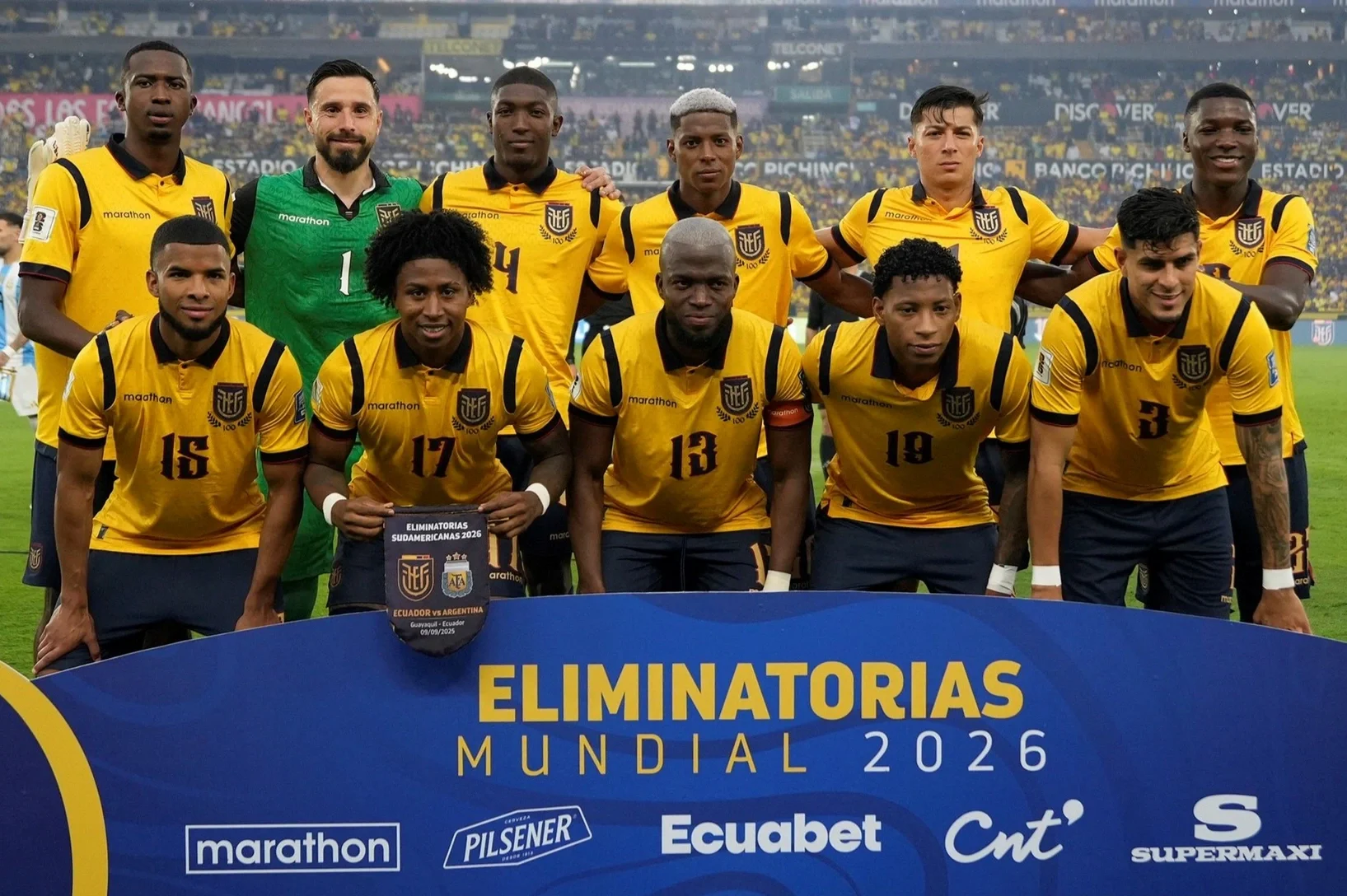 5 de 6 sudamericanos confirmados: Ecuador presentó la lista de 26 convocados para el Mundial 2026