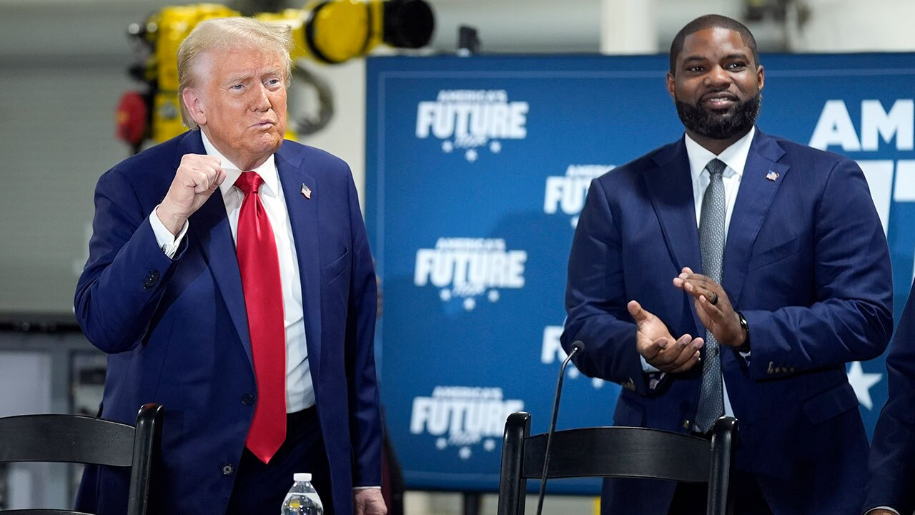 Trump introduced his candidate for governor of Florida: Byron Donalds