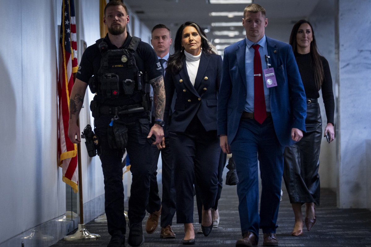 Tulsi Gabbard will leave her position today