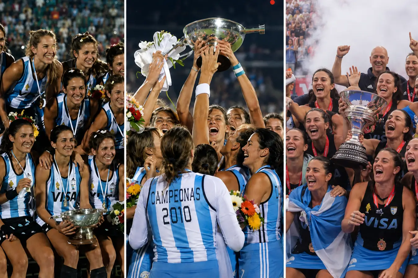 Las Leonas conquistan su tercera Copa del Mundo: todos sus trofeos