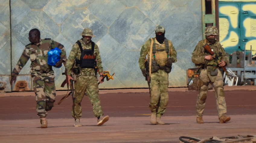 The ''Africa Corps'' of the Wagner Group have established an alliance with the government of Mali to combat Islamic insurgents.