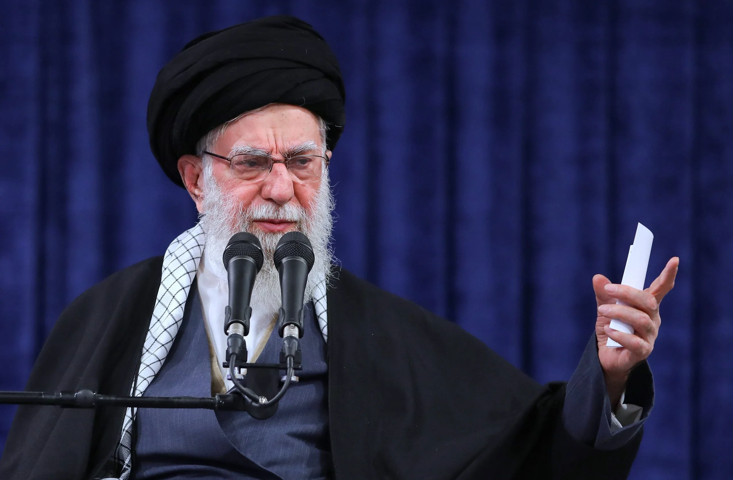 It is the first public appearance of Mojtaba Jamenei following the removal of his father, Ali Jamenei
