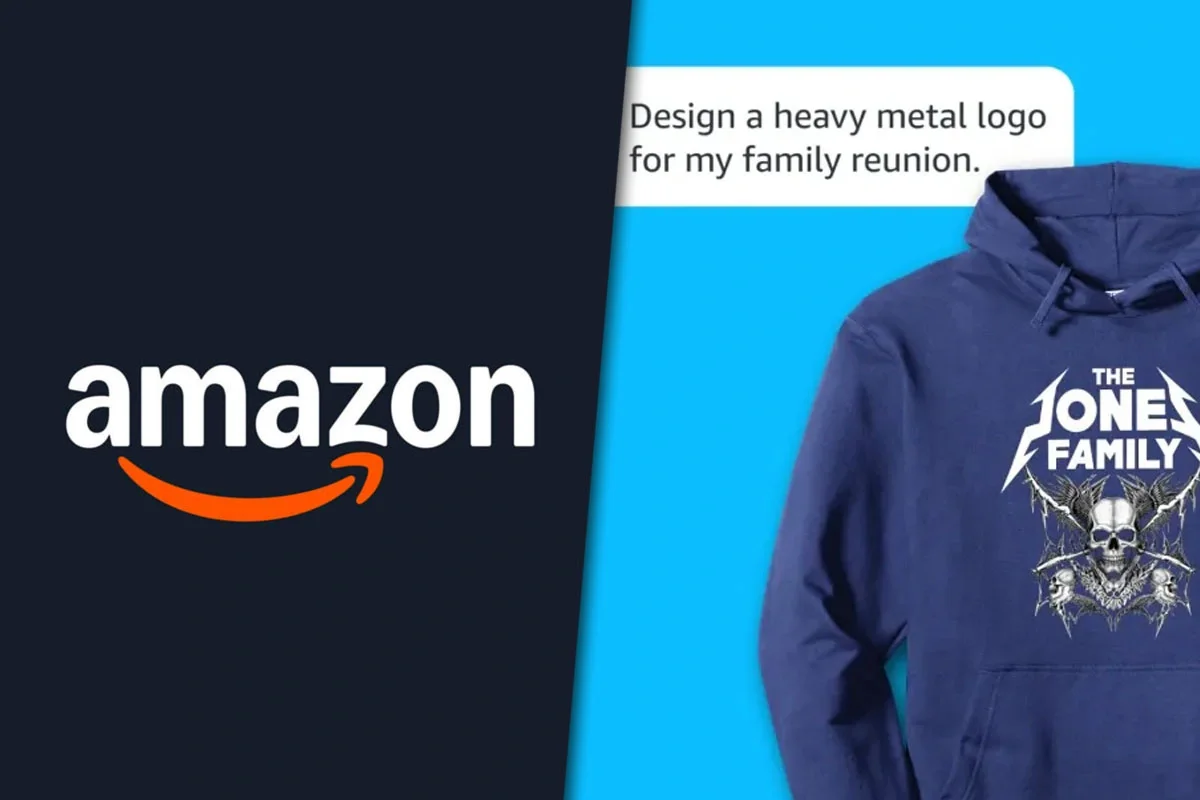 Amazon ya permite crear remeras y productos personalizados con IA