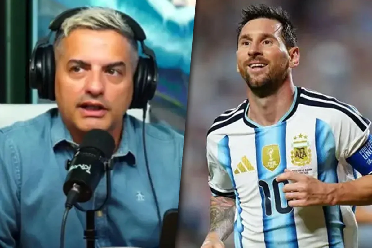 Ángel de Brito reveló una conversación privada con Lionel Messi