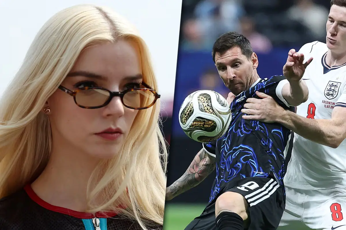 Anya Taylor-Joy celebró el triunfo de Argentina con un contundente posteo
