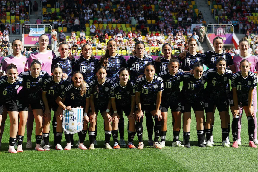 Bitter debut for the Argentina women's national team in the U-20 World Cup: lost 3-0 to Poland