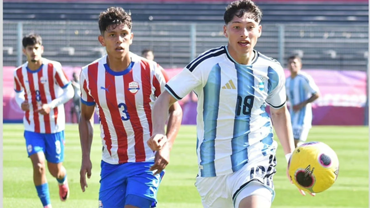 Argentina cayó 2 a 1 en el debut frente a Paraguay