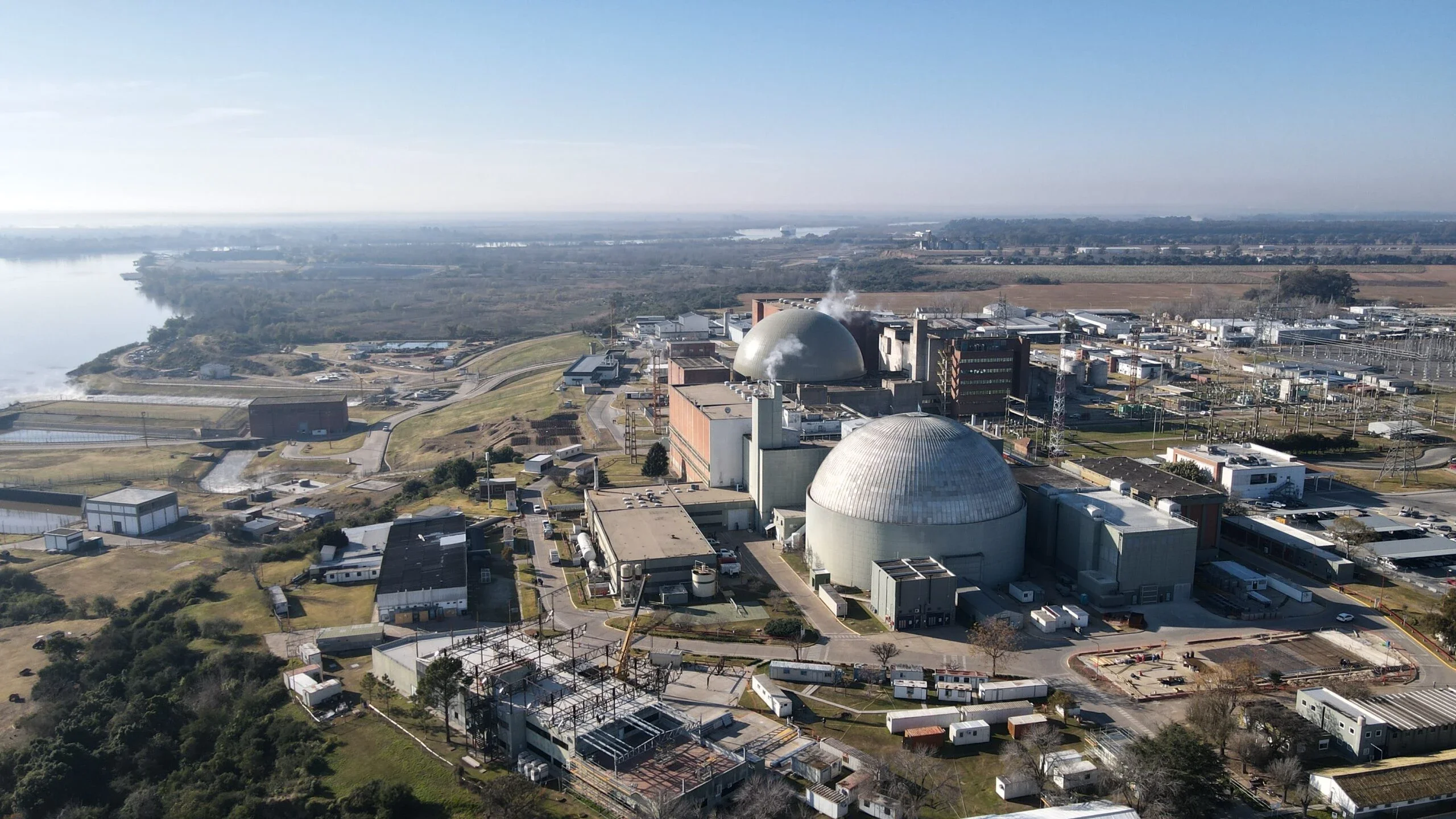 Centrales nucleares argentinas.