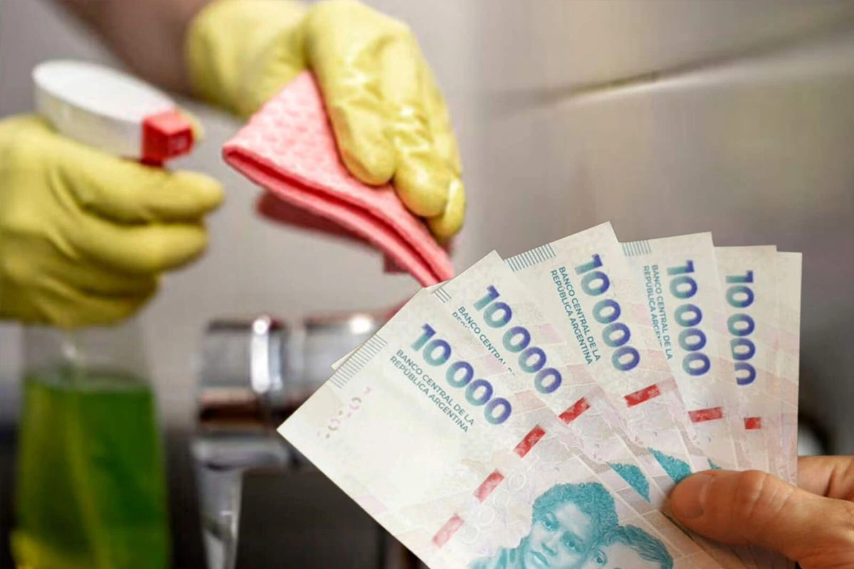Empleadas domésticas: cuánto es el bono de septiembre según las horas trabajadas