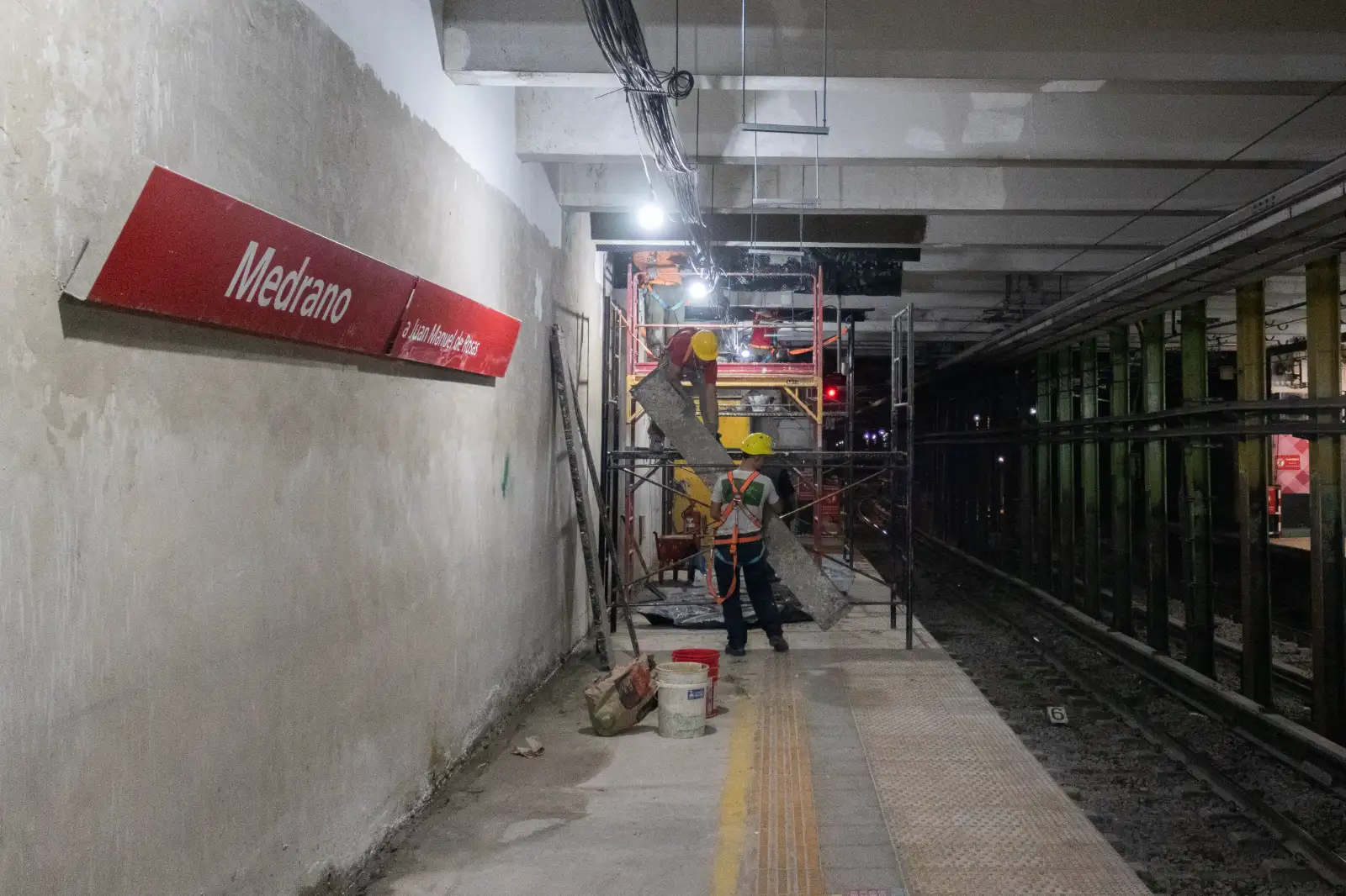 Cierra la estación Medrano de la Línea B: ¿por cuánto tiempo estará inhabilitada?