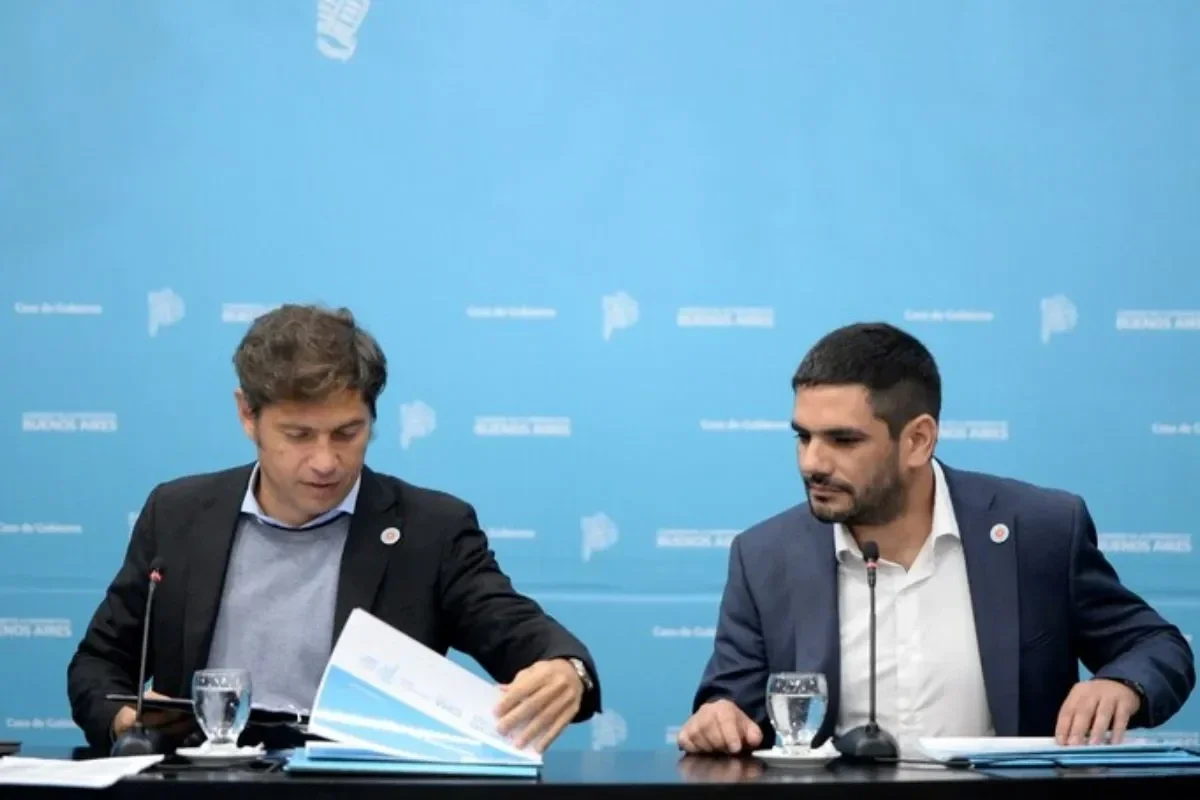 Axel Kicillof and Homero Giles