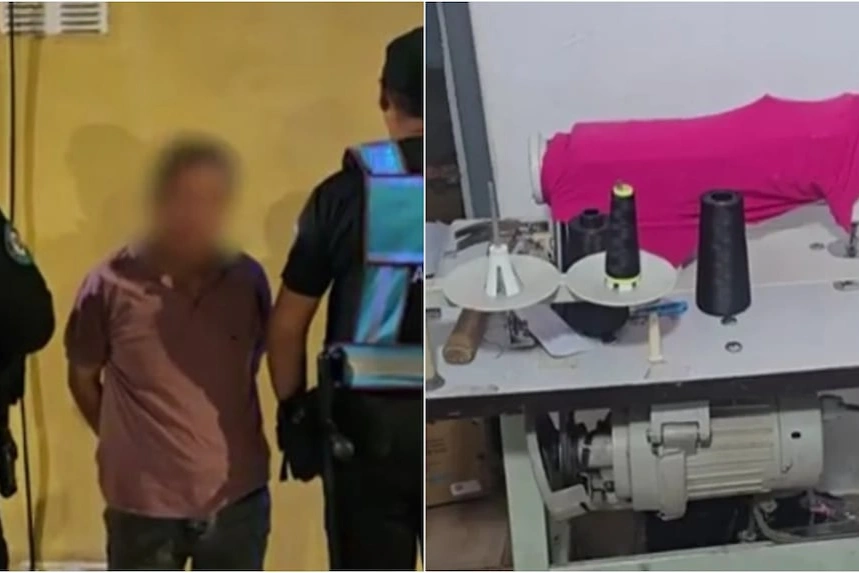 Rescataron a una mujer que había sido secuestrada por un boliviano y obligada trabajar en un taller clandestino