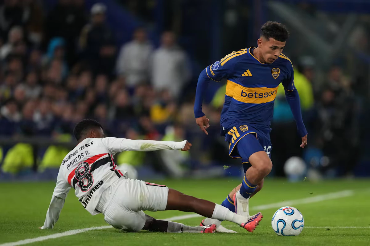 Boca Juniors vs. San Pablo por la Copa Sudamericana 2026: horario y formaciones