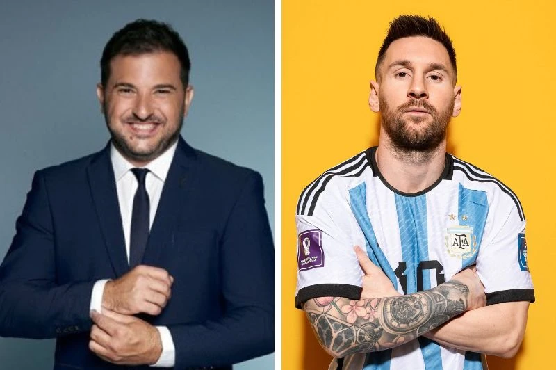 Diego Brancatelli threatened Lionel Messi for supporting Javier Milei and, after the wave of hate, he cries that he is being insulted