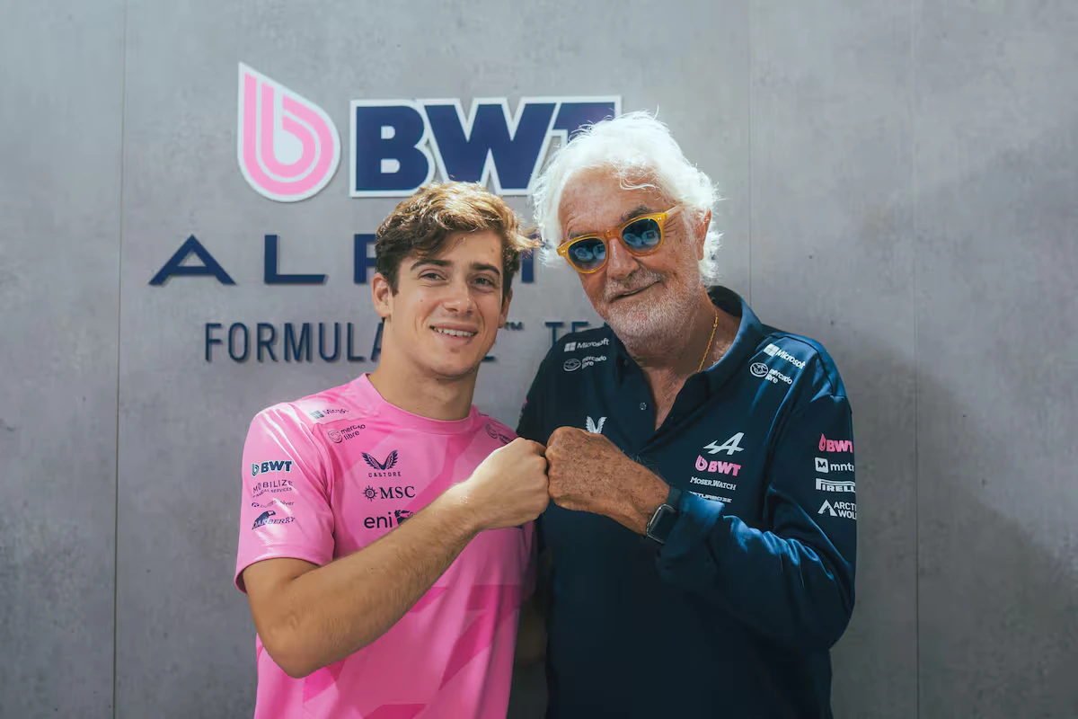 Briatore apuntó contra Colapinto tras el choque: “Fue una maniobra muy desafortunada para un piloto con su experiencia”