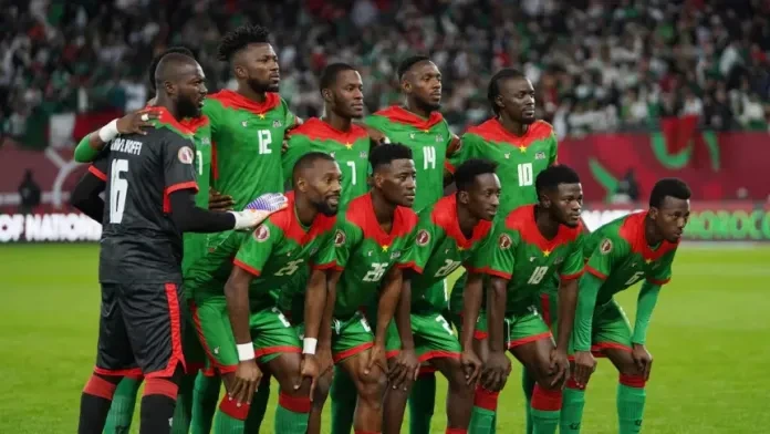 El seleccionado de Burkina Faso.