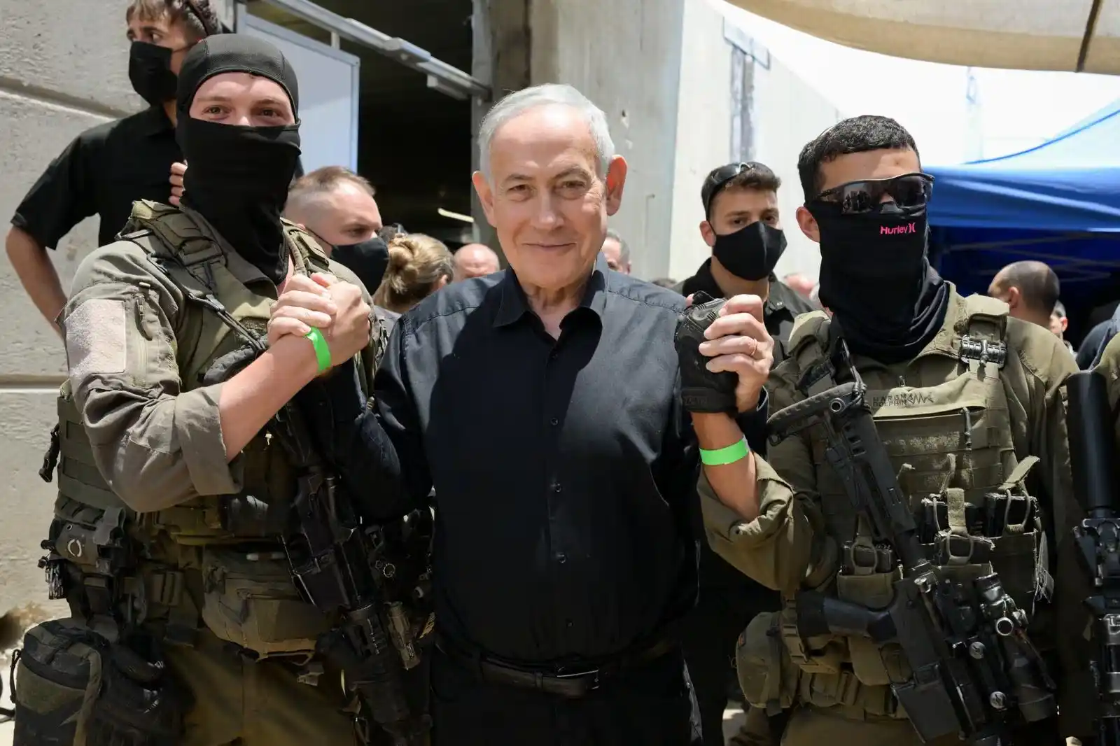 Benjamin Netanyahu.