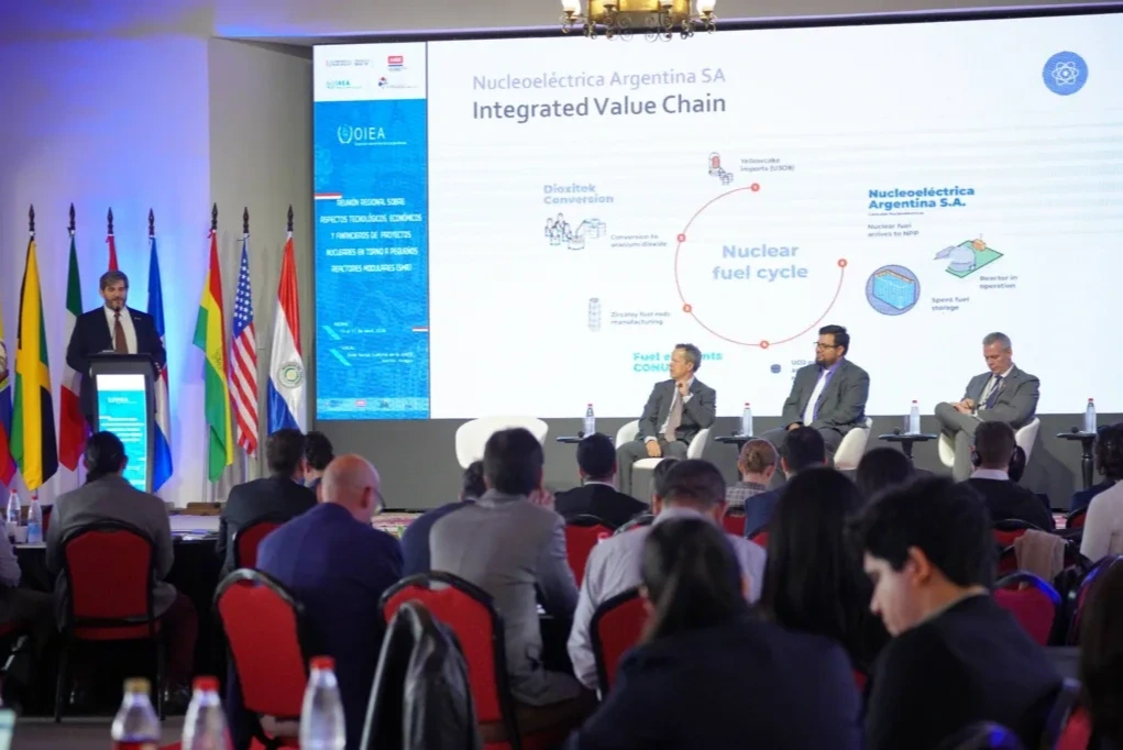 Argentina mostró su experiencia y desarrollo nuclear en el encuentro regional del OIEA