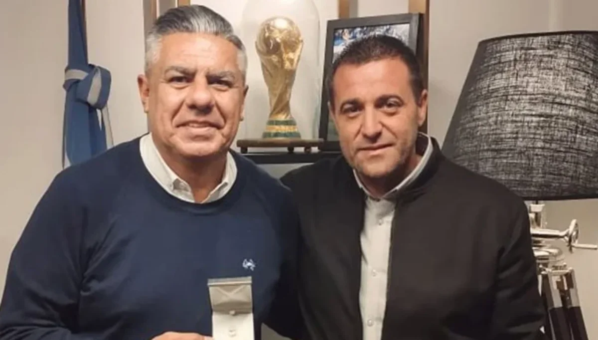 Chiqui Tapia y Pablo Toviggino.