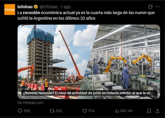 El papelón de Infobae.
