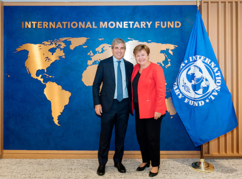 Caputo participará de las reuniones de primavera del Fondo Monetario Internacional y el Banco Mundial