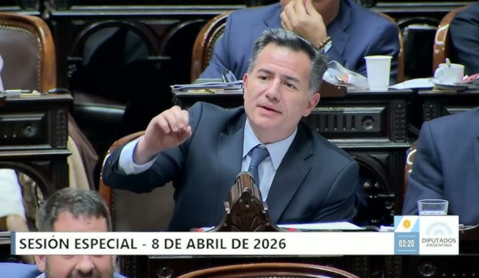Gabriel Bornoroni, jefe del bloque de La Libertad Avanza en la Cámara de Diputados