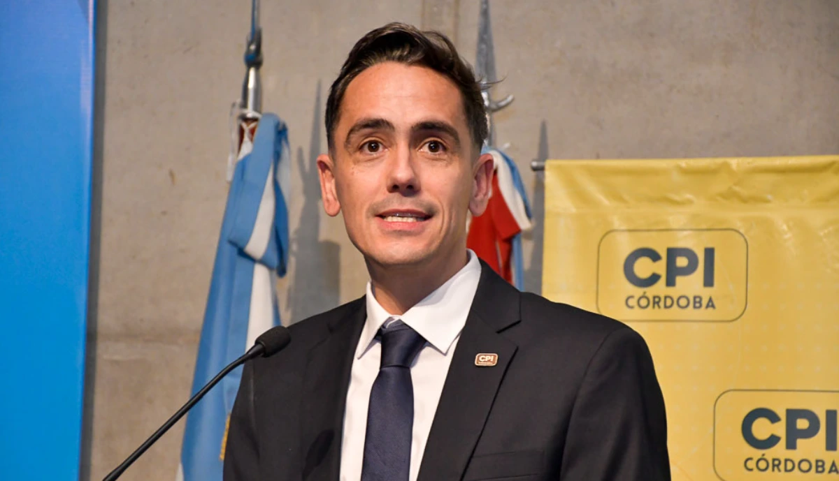 Lucas Péndola, presidente del Colegio Profesional de Inmobiliarios de Córdoba