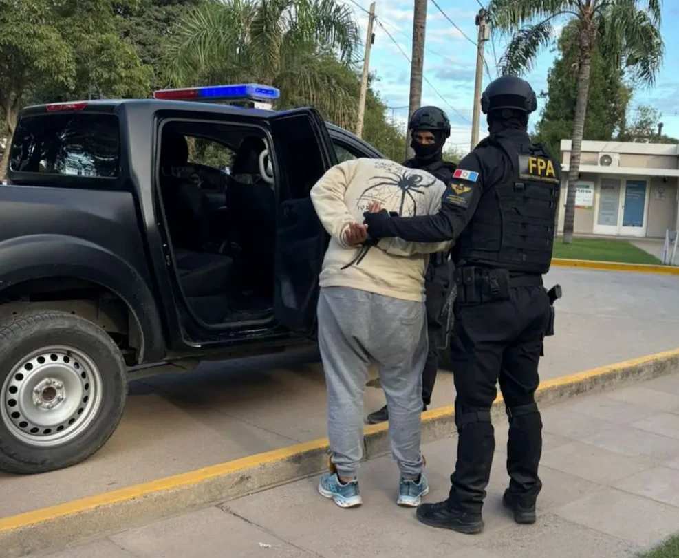Detención de uno de los miembros de la organización delictiva