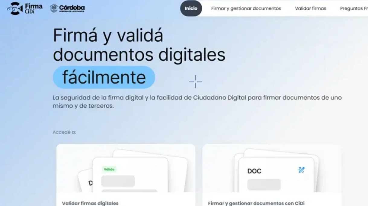 El lanzamiento operativo de la herramienta, denominada Firma Digital, se concretó el pasado 15 de mayo