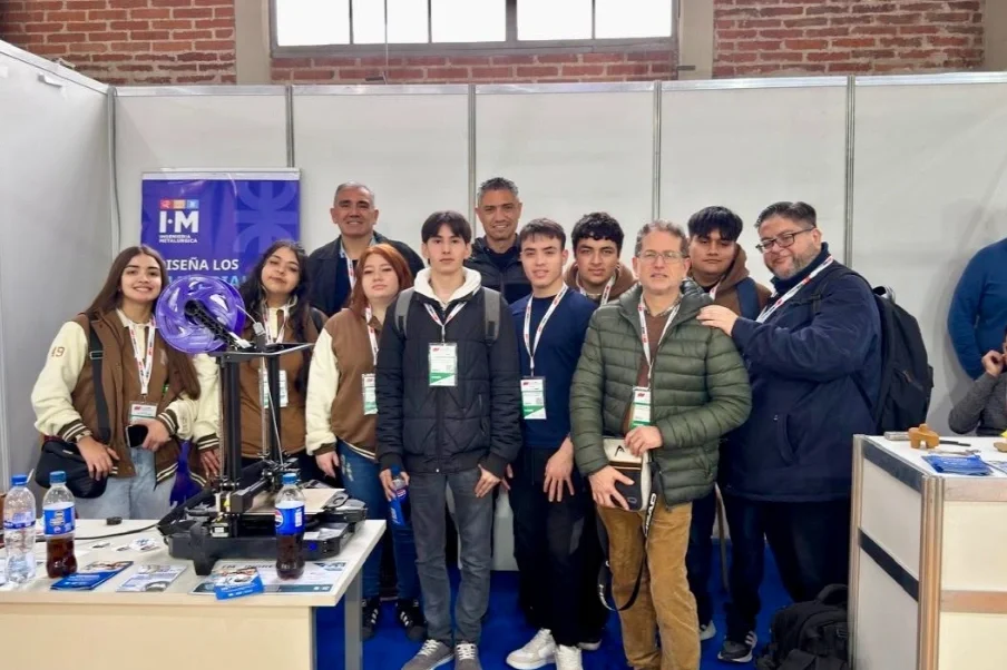 Alumnos de escuelas técnicas de Córdoba asistieron a un gran evento industrial