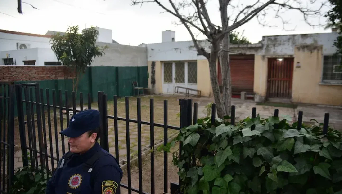 La casa donde encontraron parte del cuerpo de Brenda Torres